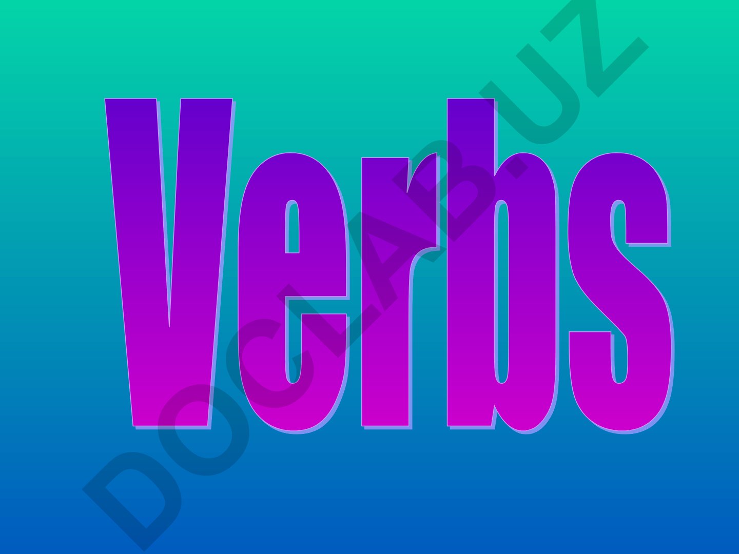 Regular and Irregular Verbs in Past Simple Tense