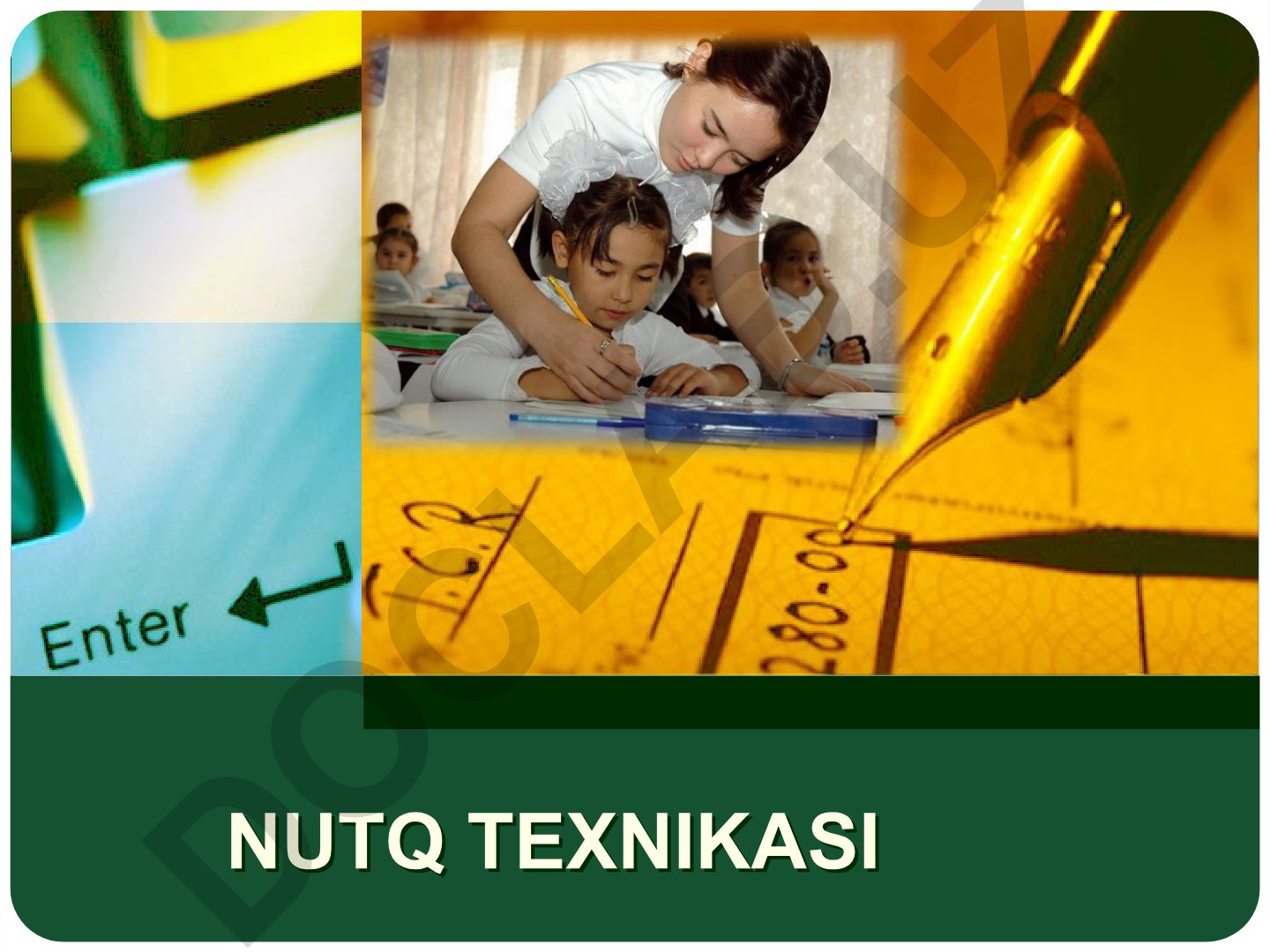 Nutq texnikasi va pedagogik nutqning xususiyatlari