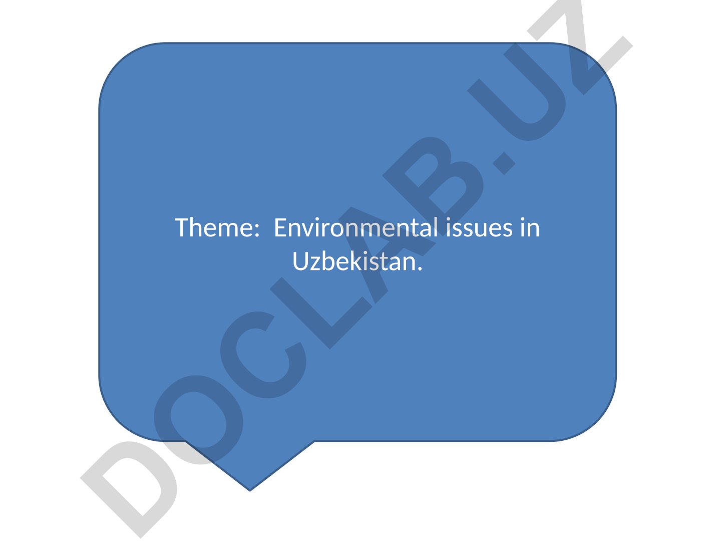 Environmental issues in Uzbekistan