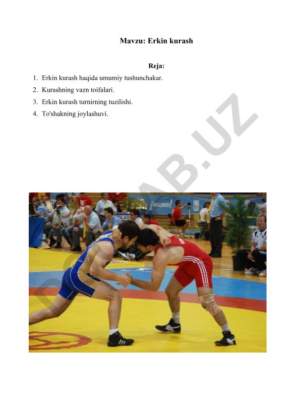 Erkin kurash