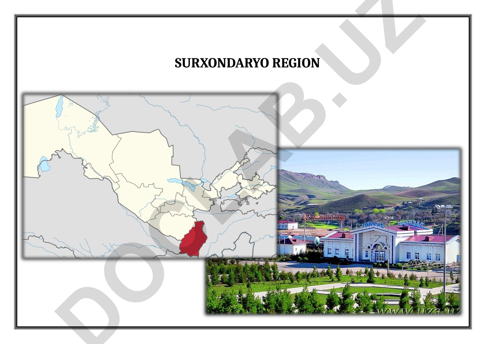 Surxondaryo viloyati: geografiya, demografiya va tarixiy ma'lumotlar