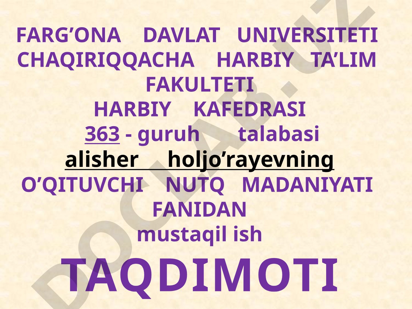 Nutqiy malakani oshirishda til uslublaridan foydalanish