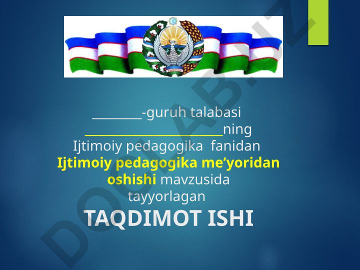 Ijtimoiy pedagogika meʼyoridan oshishi