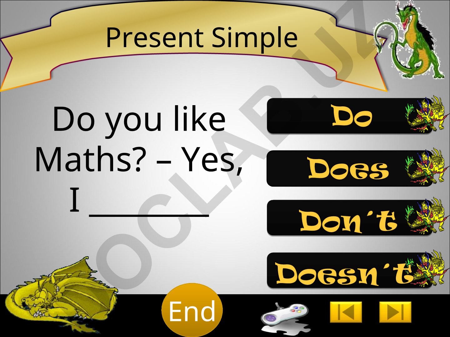 Present Simple tense questions and answers