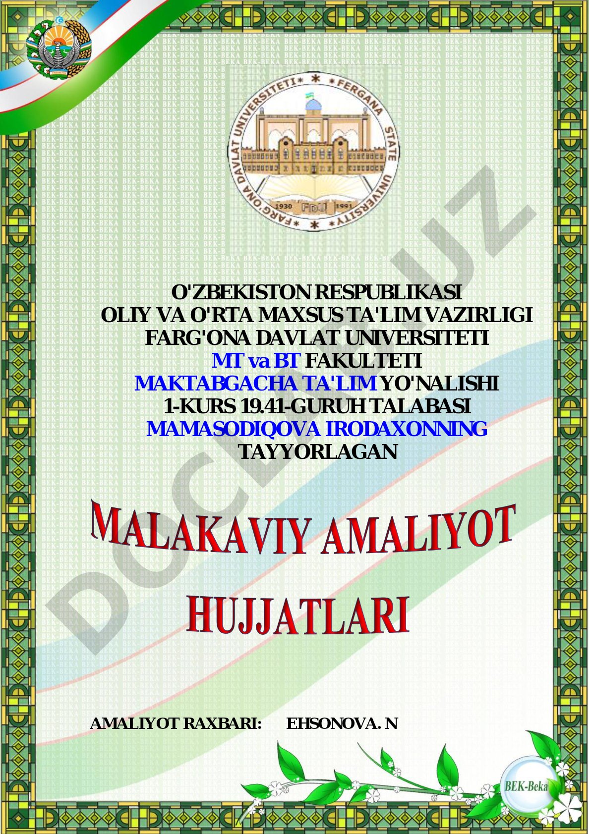 8-Mart Xalqaro Xotin-qizlar Kuni bayrami senariysi