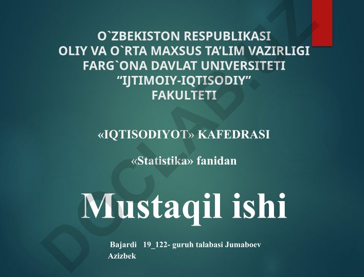 Milliy boylik statistikasi