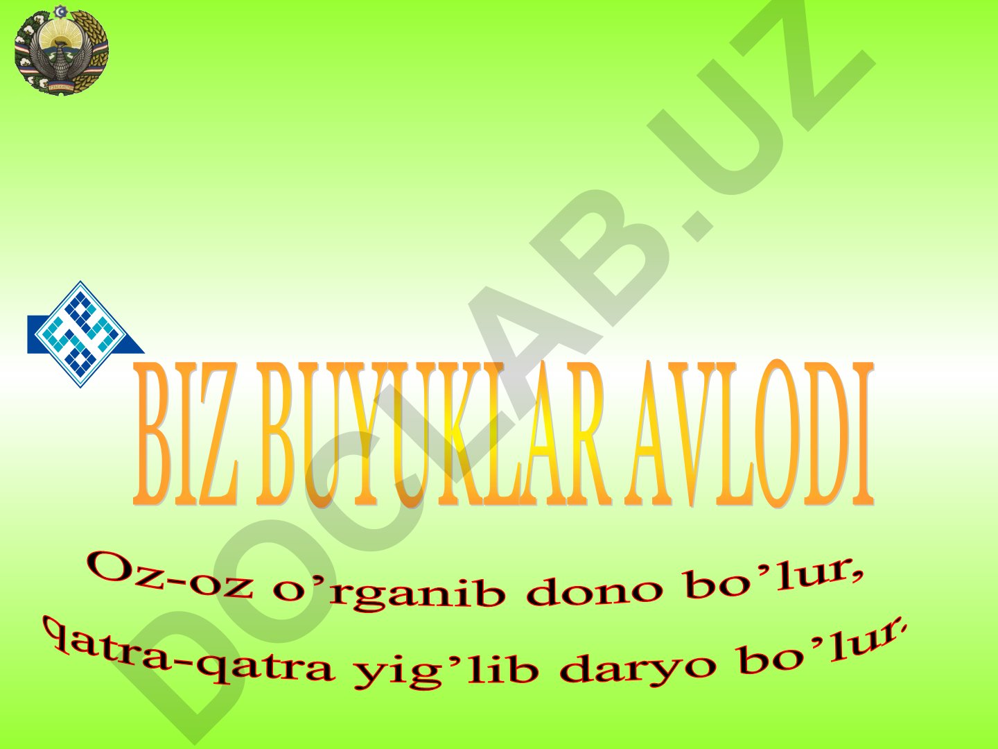 Amir Temur va Alisher Navoiyning hayoti va hikmatli so'zlari