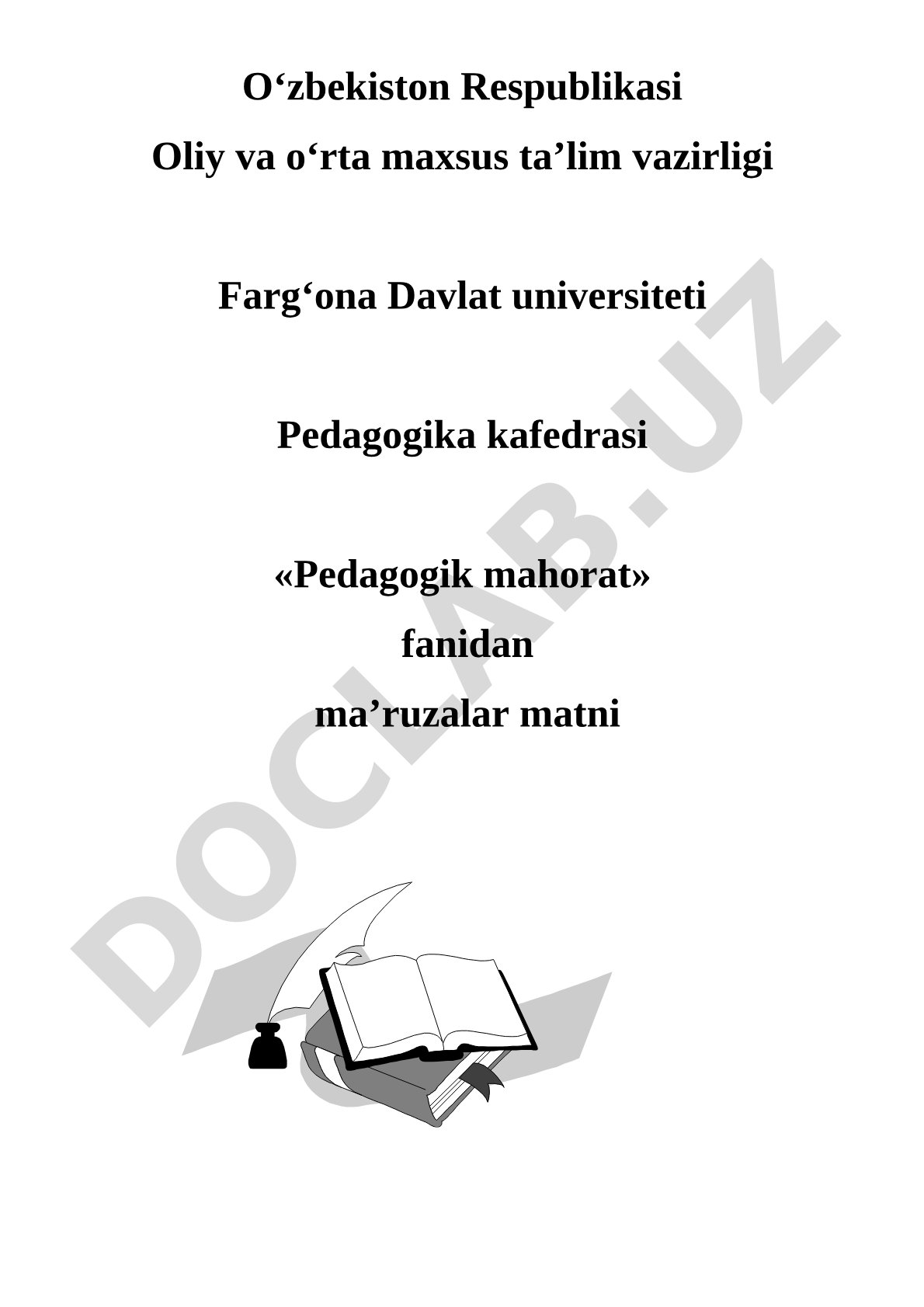 Pedagogik mahorat haqida tushuncha va uning o'qituvchi faoliyatidagi o'rni
