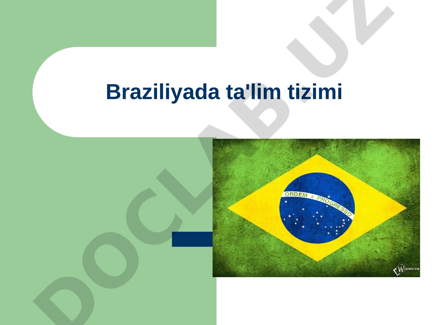 Braziliyada ta'lim tizimi