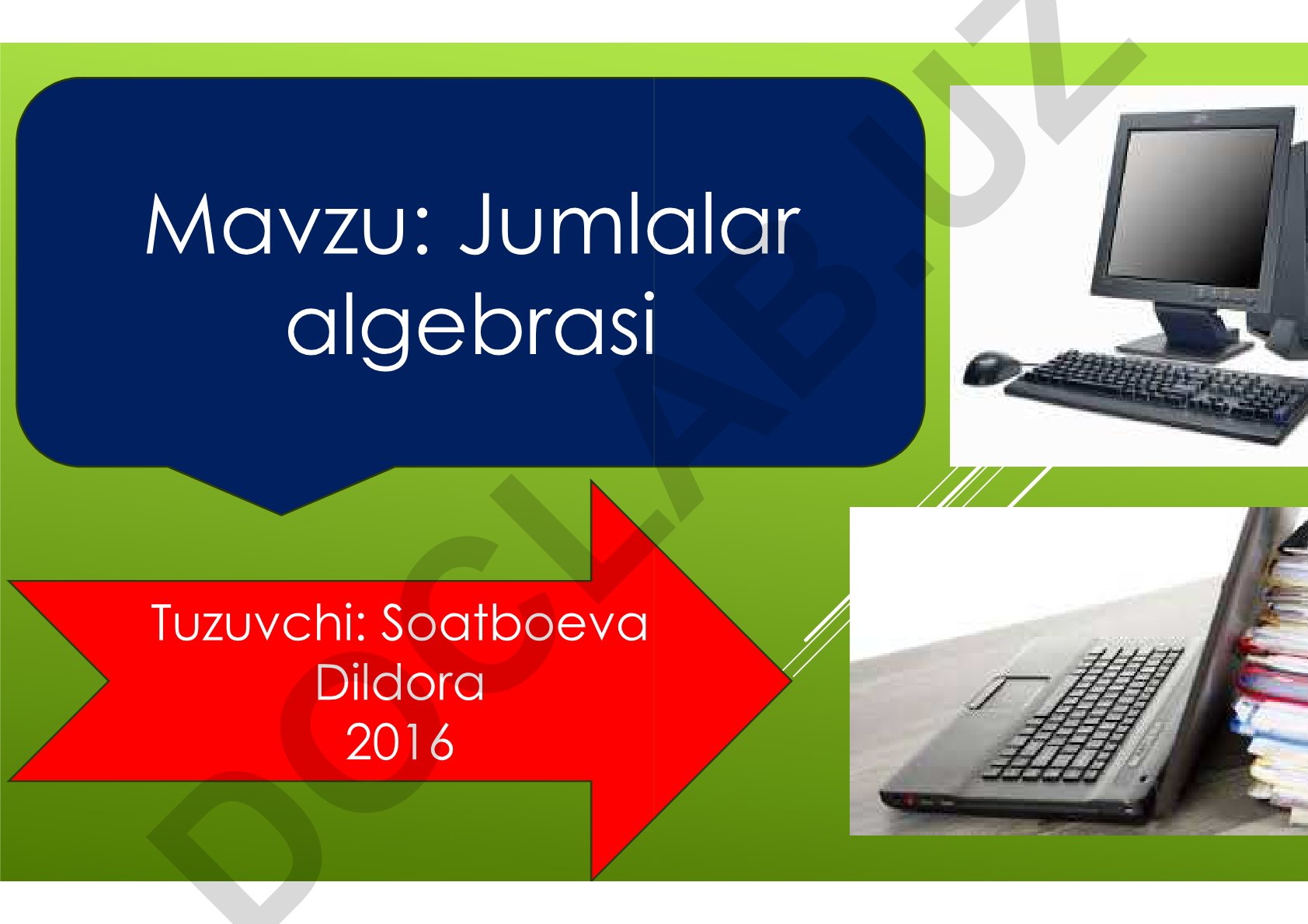 Jumlalar algebrasi