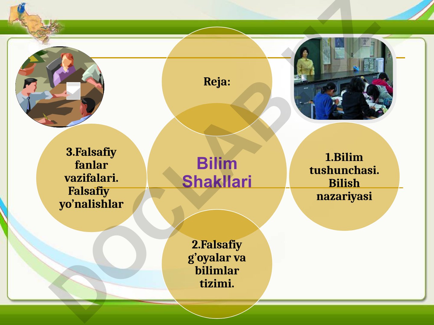 Bilim tushunchasi va bilish nazariyasi