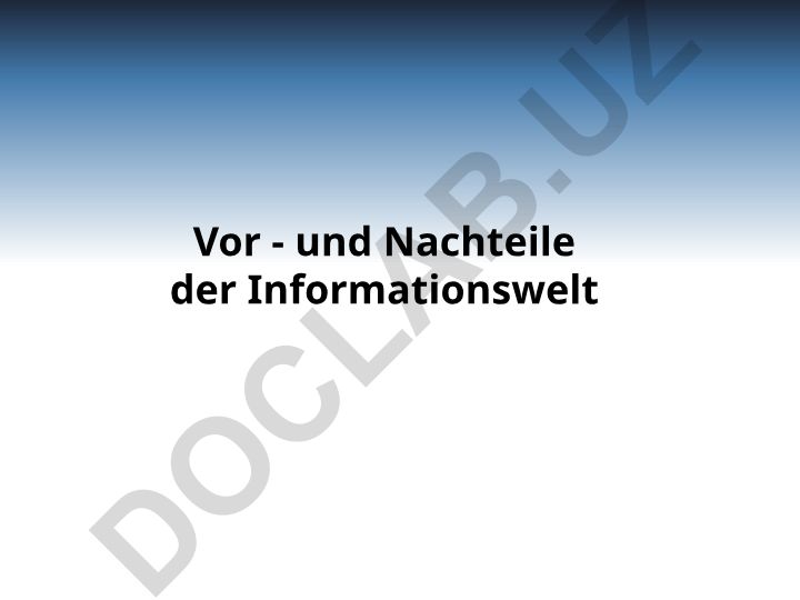 Vor- und Nachteile der Informationswelt und RAD-Projekte