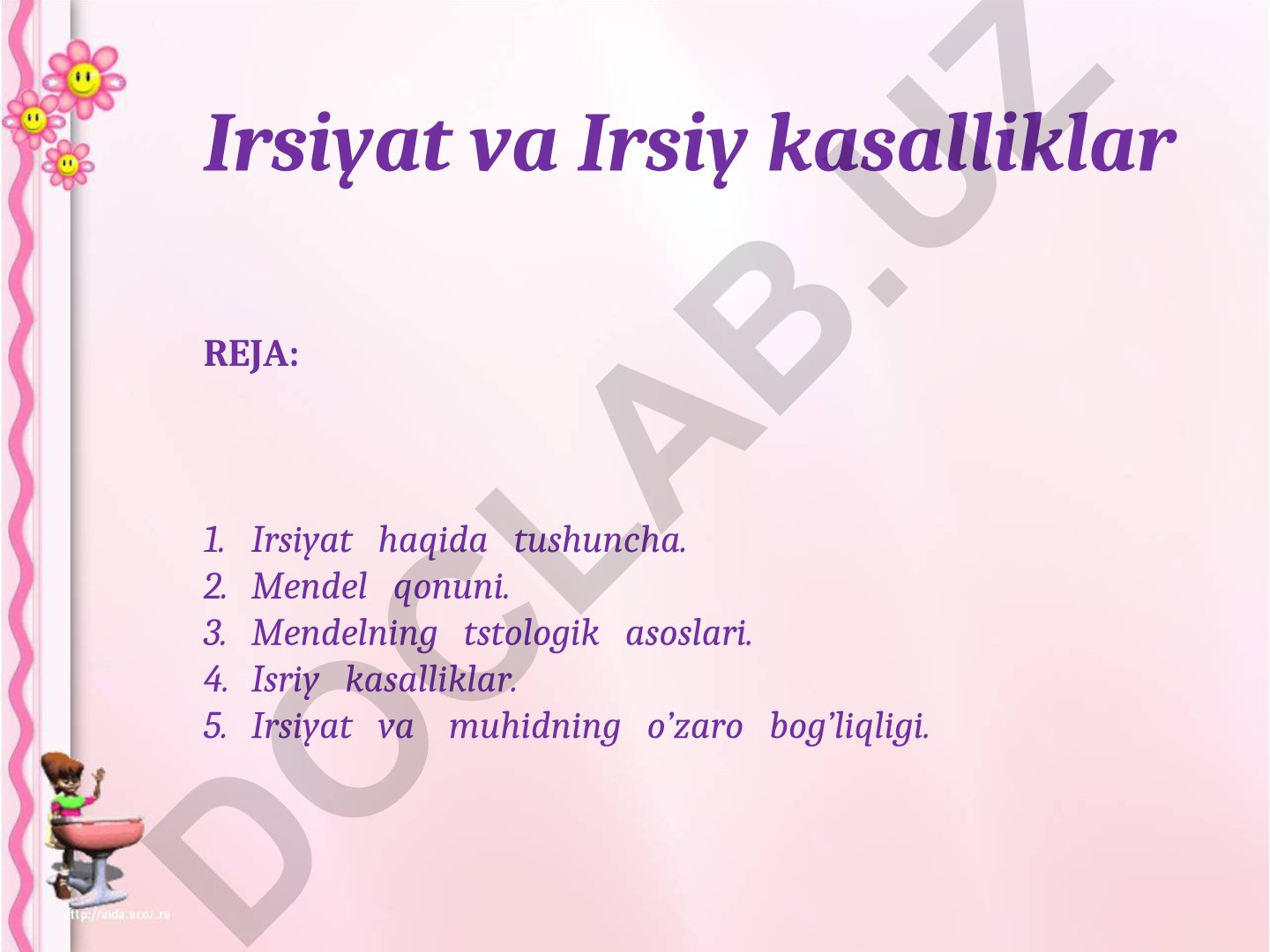 Irsiyat va irsiy kasalliklar