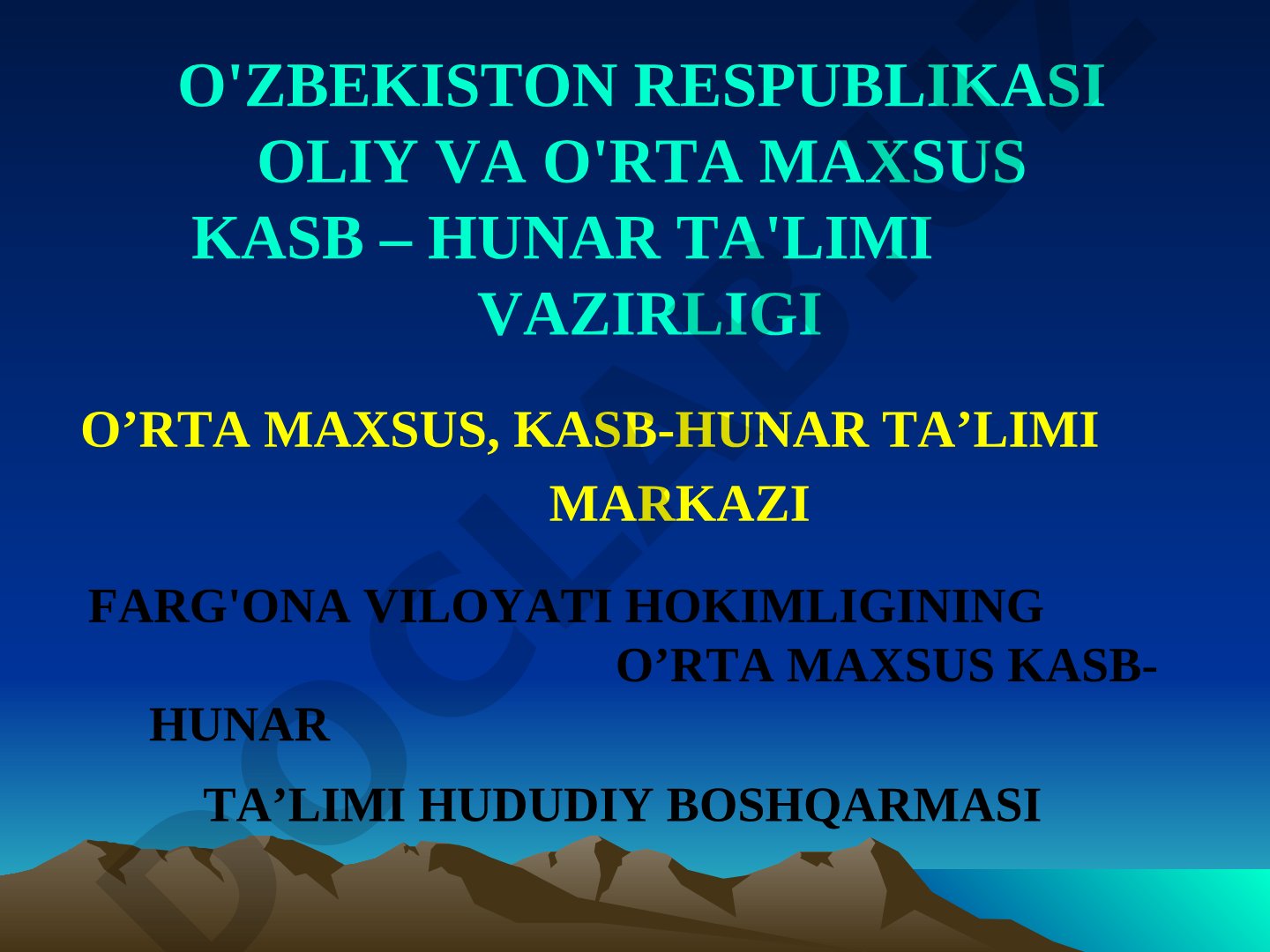 Zararli odatlar, ularni odam organizmiga, tug'ilajak avlodga ta'siri