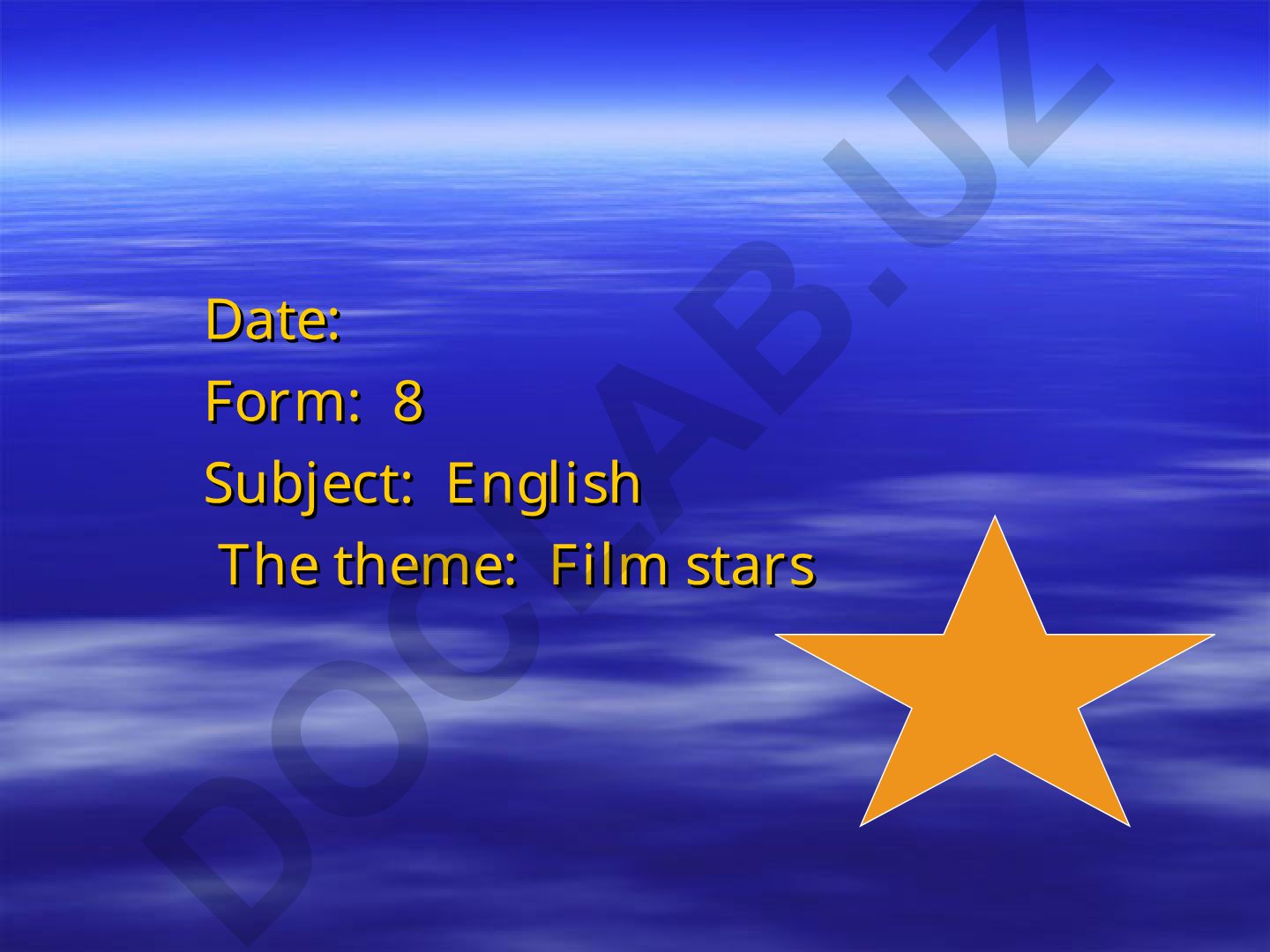 Film stars