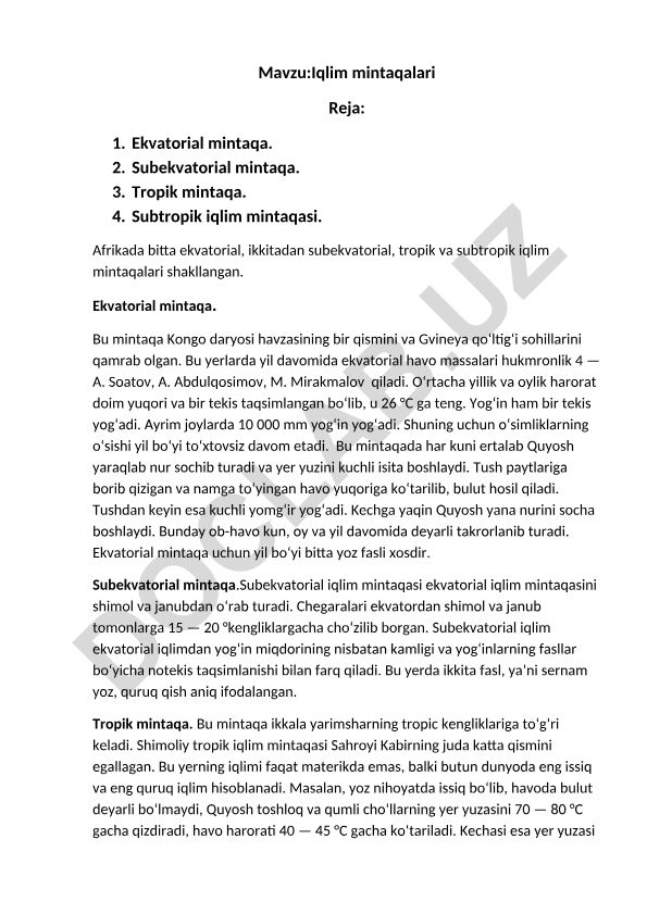 Iqlim mintaqalari