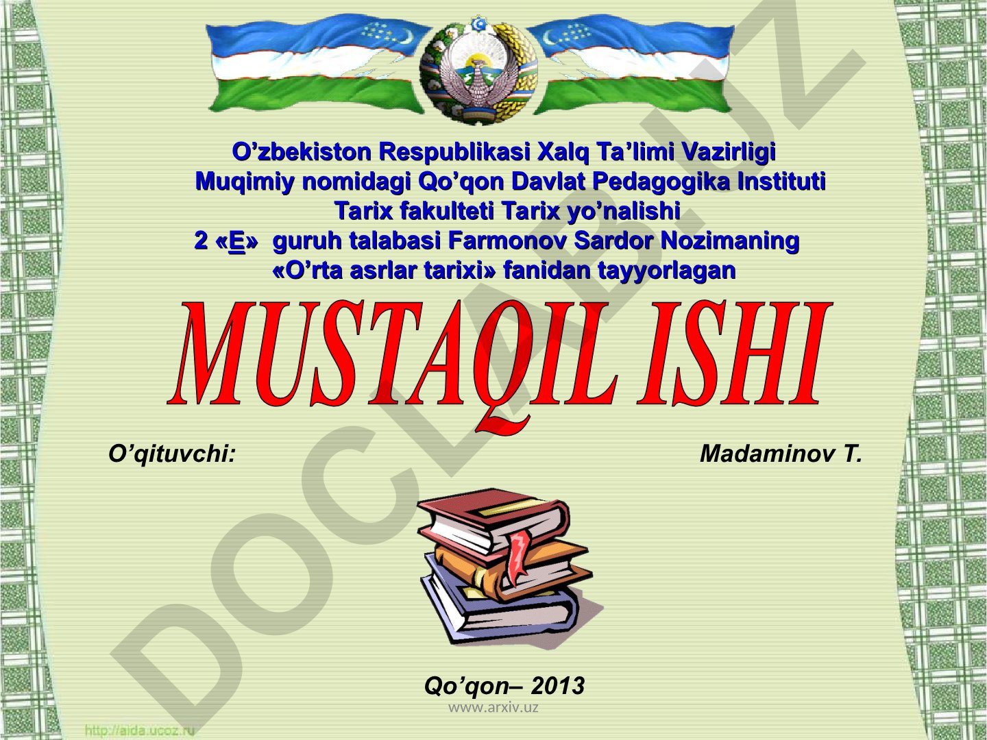 Ispaniya XVI asr – XVII asrning birinchi yarmida iqtisodiy rivojlanishi va Karl V boshqaruvi