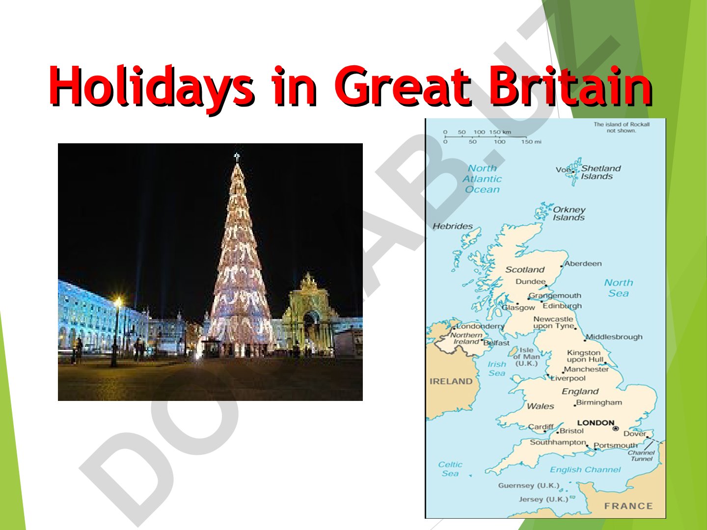 Holidays in Great Britain