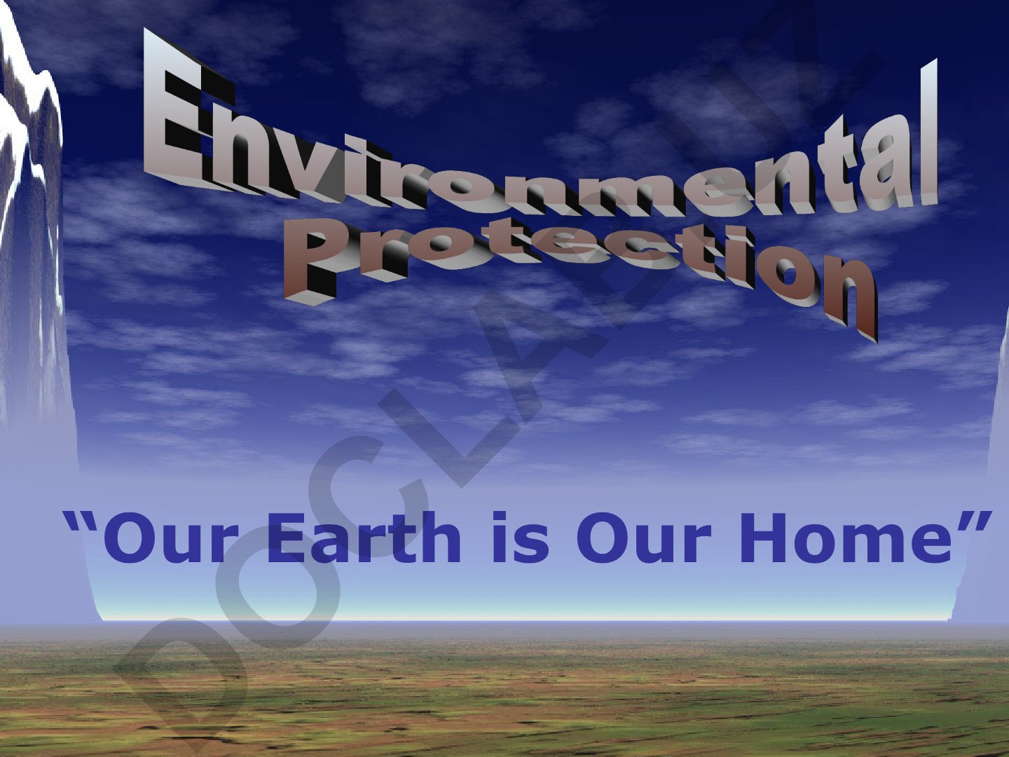 Our Earth is Our Home