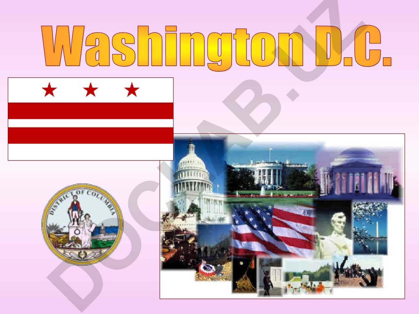 Washington, D.C. geography and history