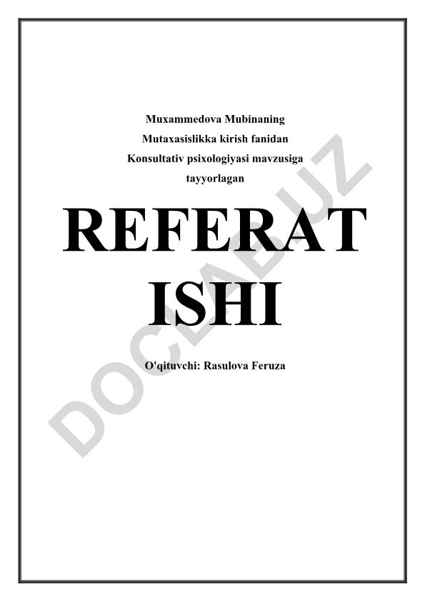 Konsultativ psixologiya
