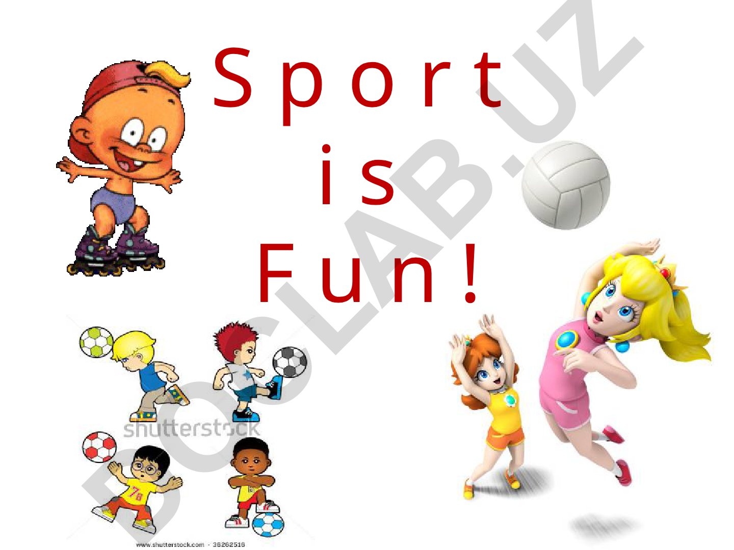 Sport is Fun for Boys and Girls