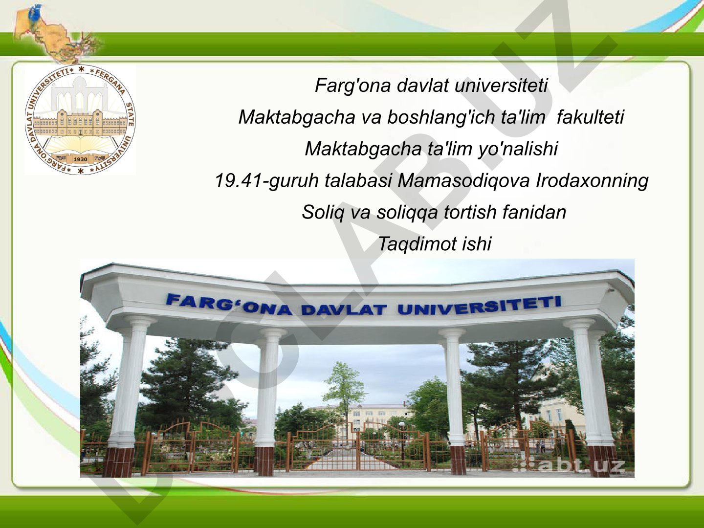 Soliq monitoringi