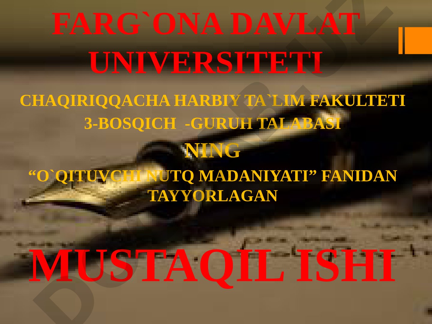 Nutq madaniyatini egallashning usul va yo'llari
