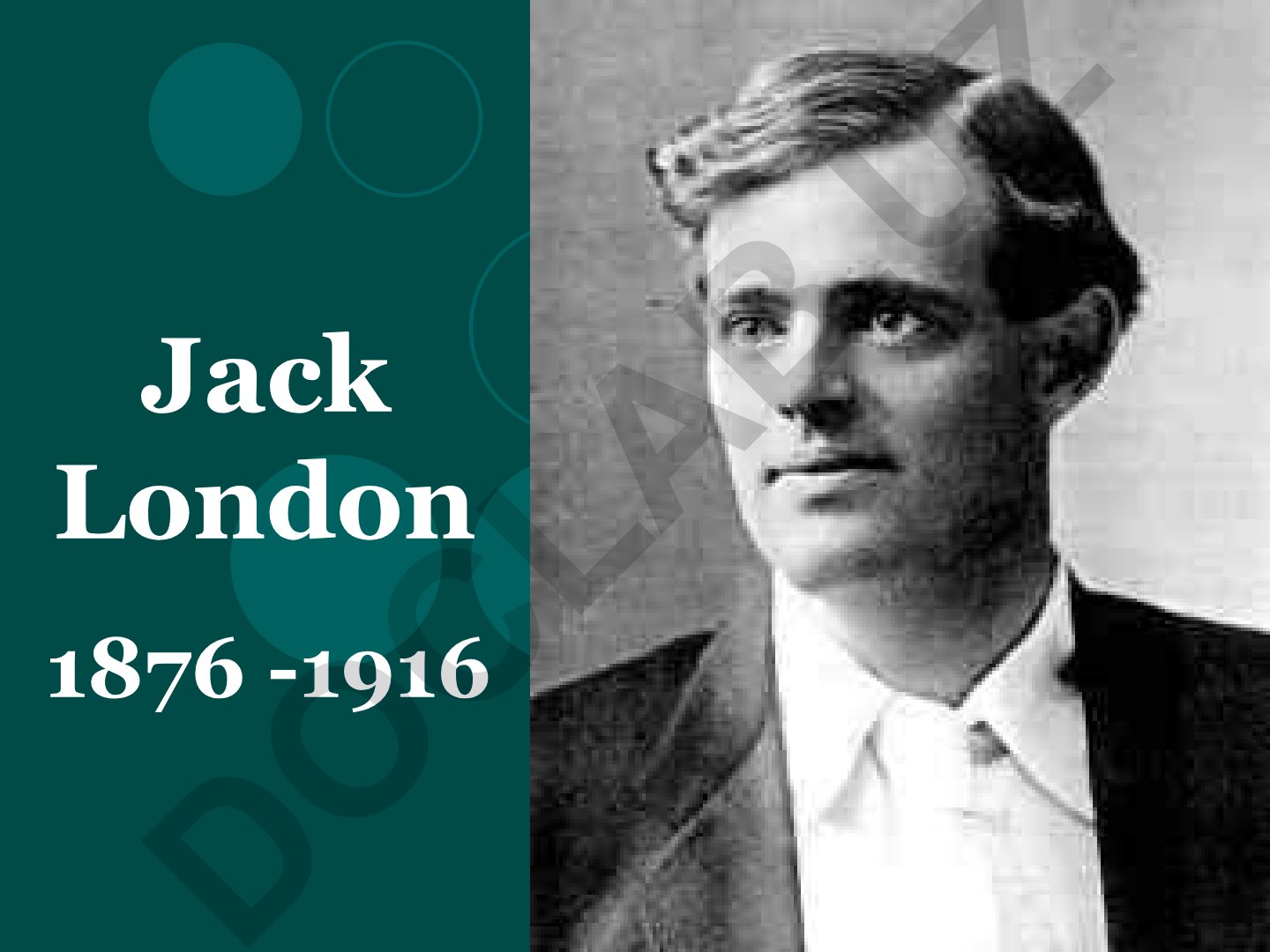Jack London hayoti va ijodi