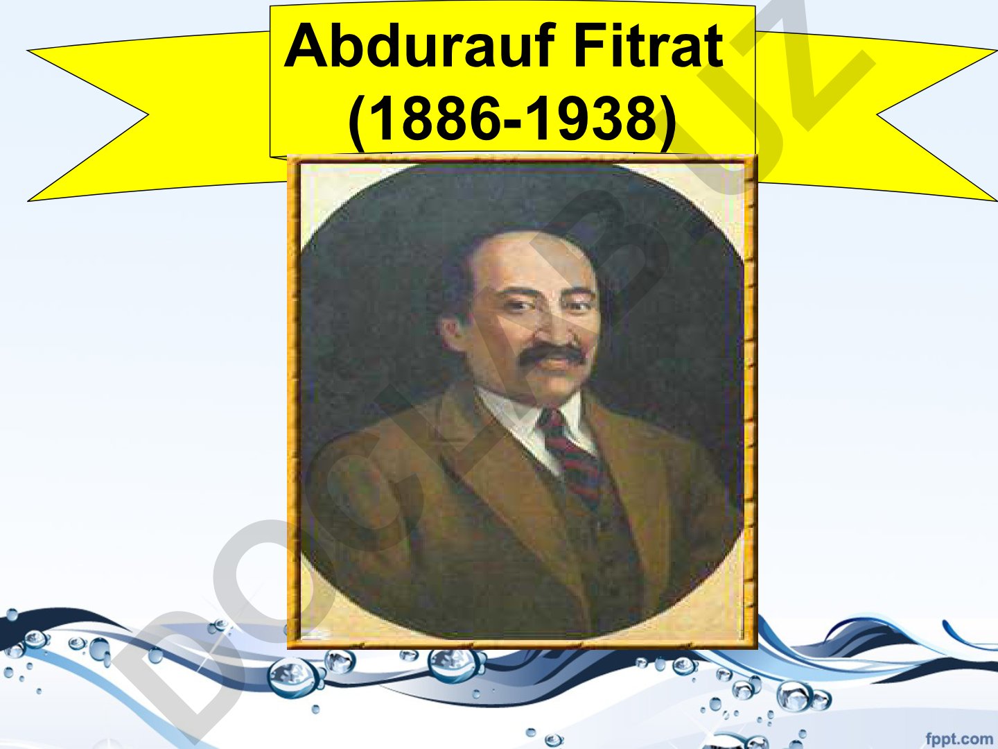 Abdurauf Fitrat hayoti va faoliyati