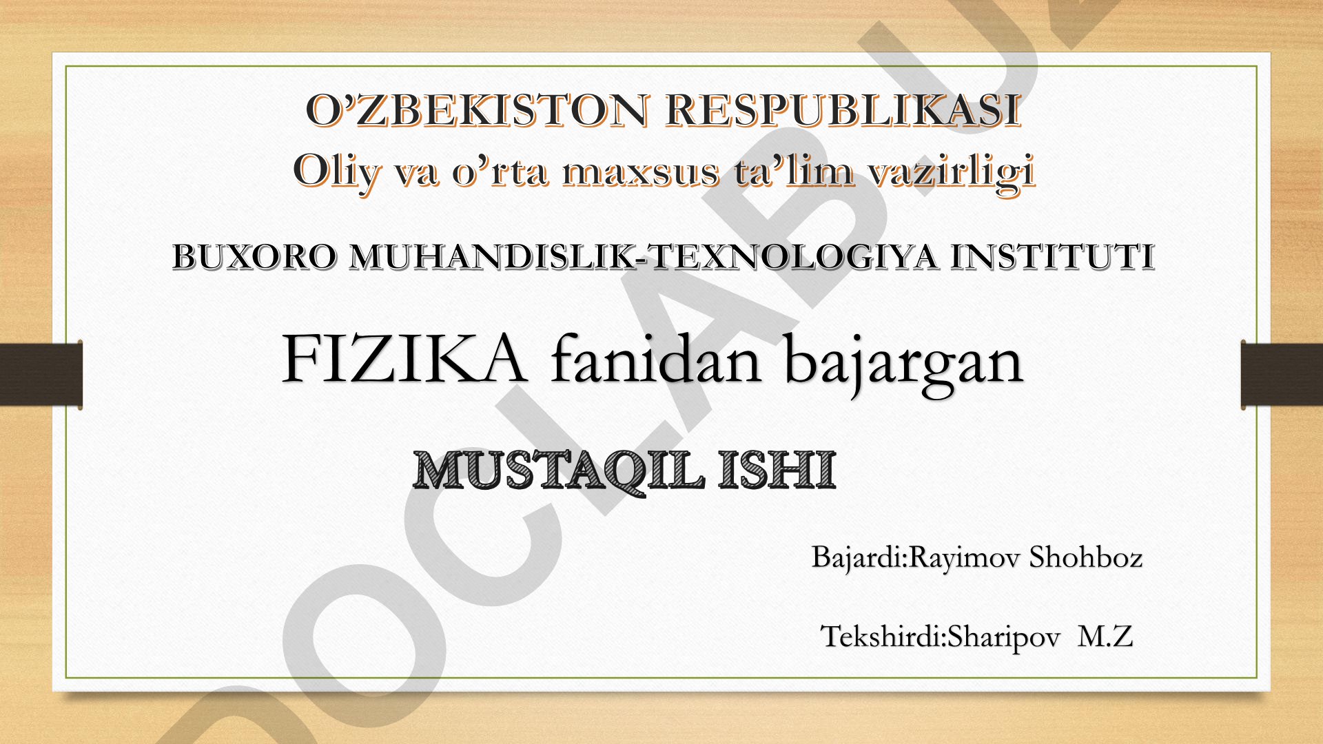 Nanotexnologiya: tushunchasi, yo'nalishlari va muhandislik fani sifatida rivojlanishi