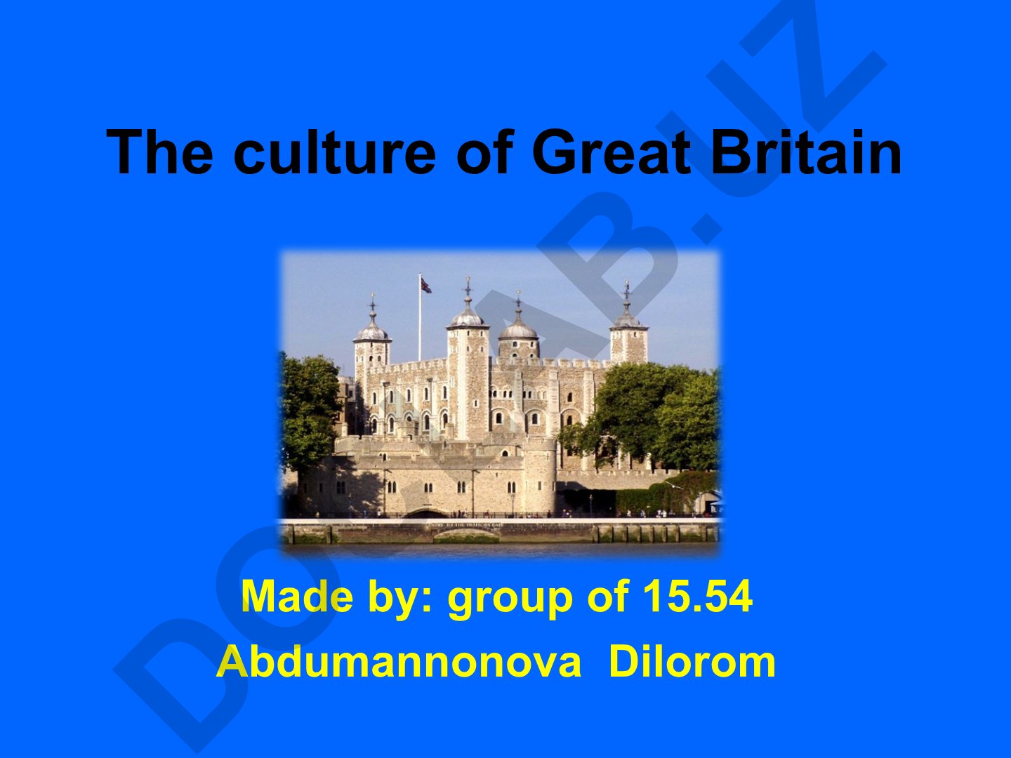 Buyuk Britaniya madaniyati