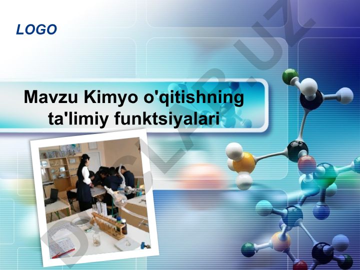 Kimyo o'qitishning ta'limiy funktsiyalari