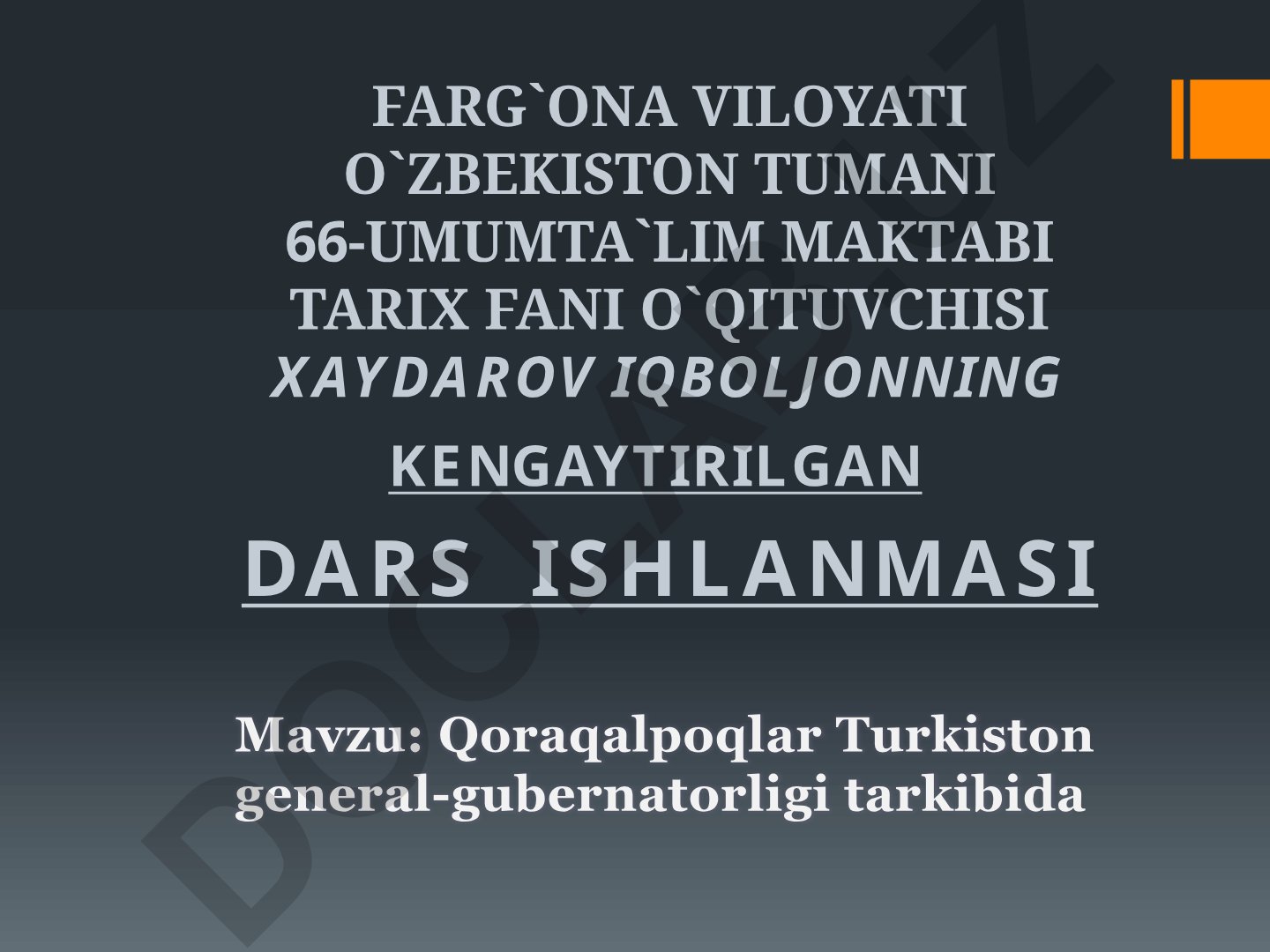 Qoraqalpoqlar Turkiston general-gubernatorligi tarkibida
