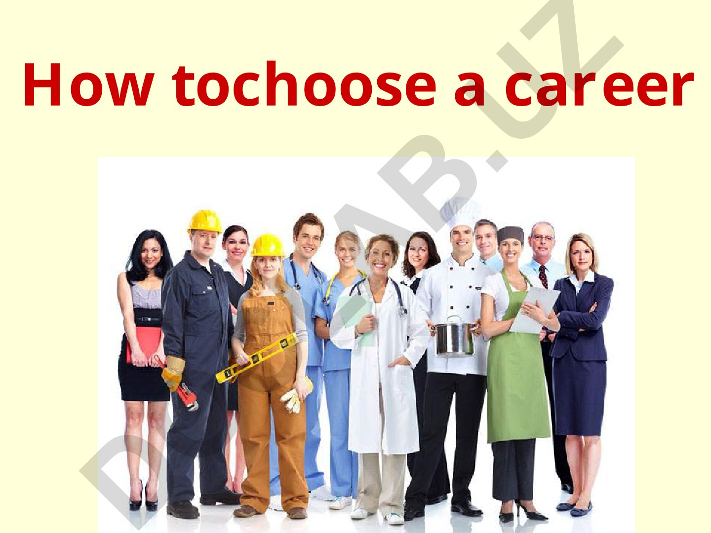 Choosing a Career and Future Profession
