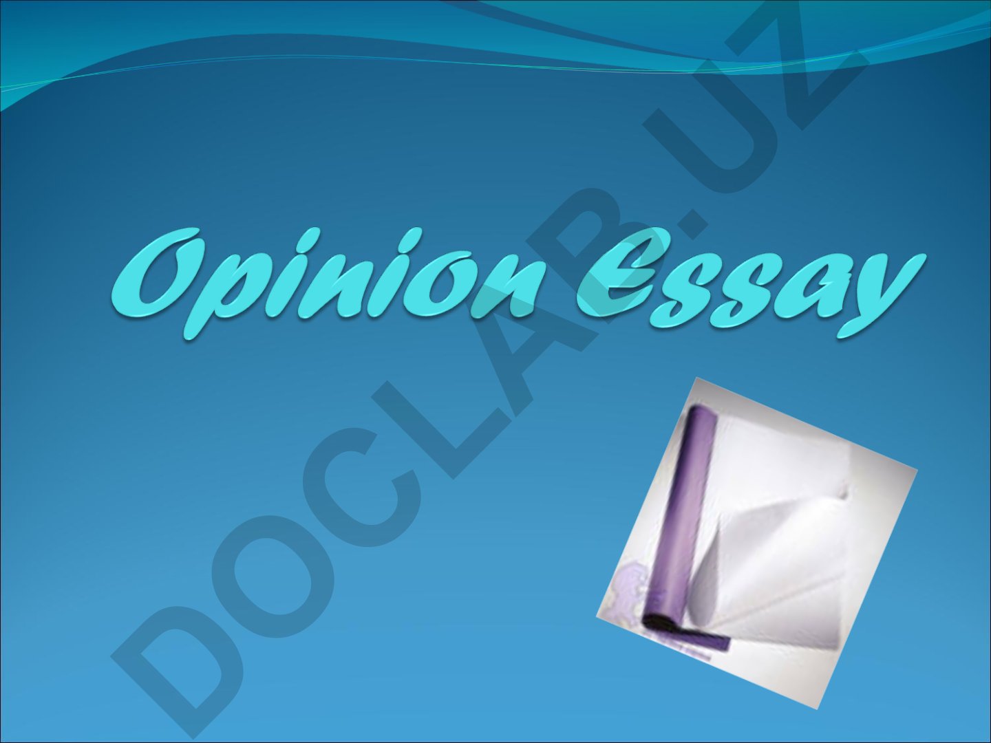 Opinion essays: structure and writing techniques