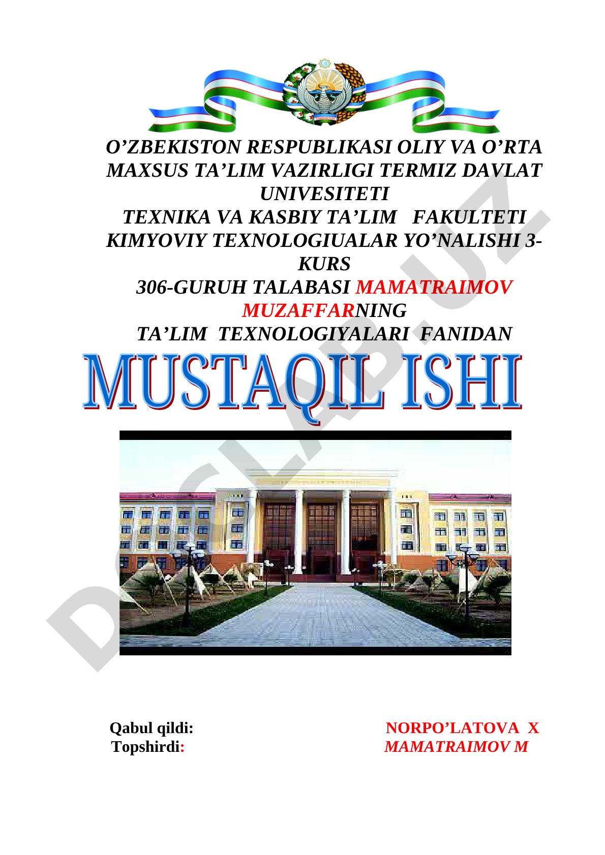 O'qituvchi faoliyatida muloqot madaniyati