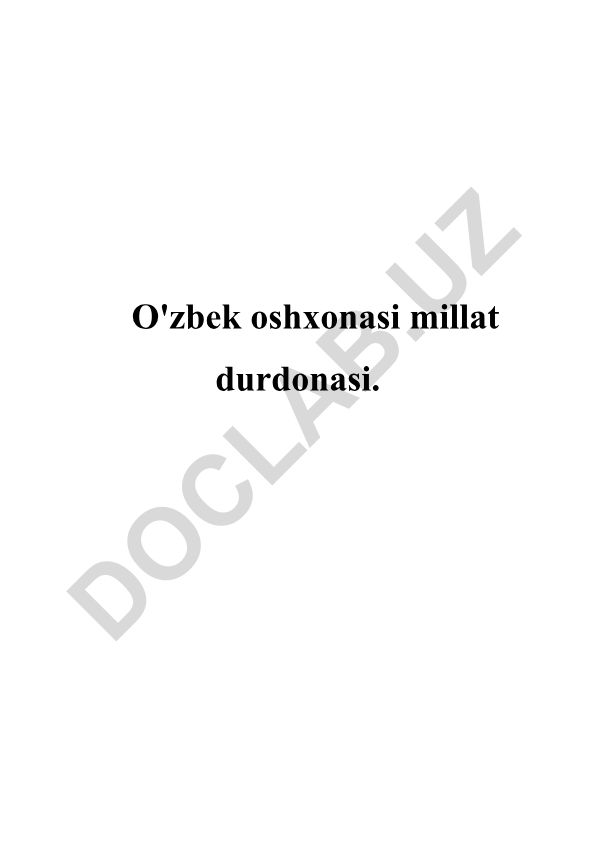 O'zbekistonda xalq tabobatini rivojlantirish va aholi salomatligini ta'minlash