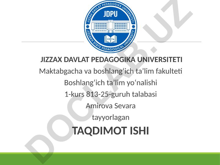 Maktabning o'quv-tarbiyaviy ishlari jarayonida sinf rahbarining faoliyati