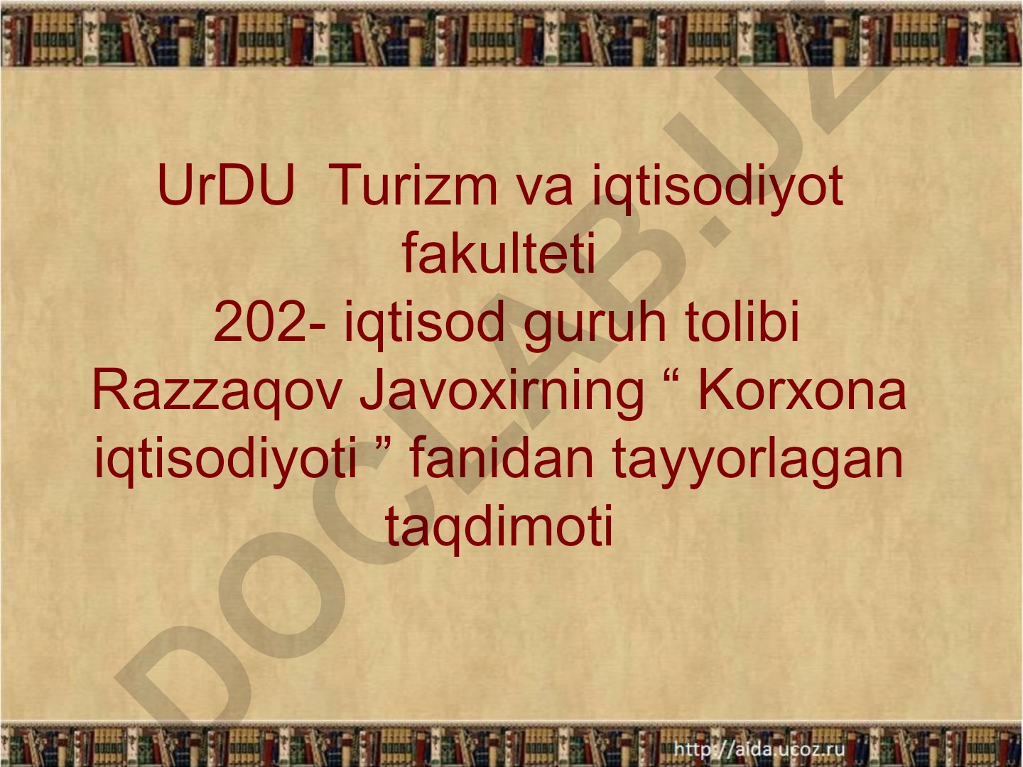Xorazm viloyati tuman va shaharlari KBXT rivojlanganligi bo'yicha guruhlashtirish