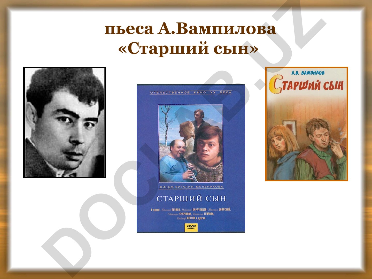 Александр Вампилов «Старший сын»: история создания и анализ