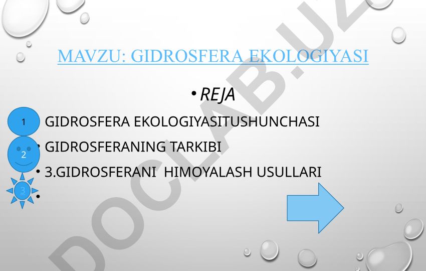Gidrosfera ekologiyasi