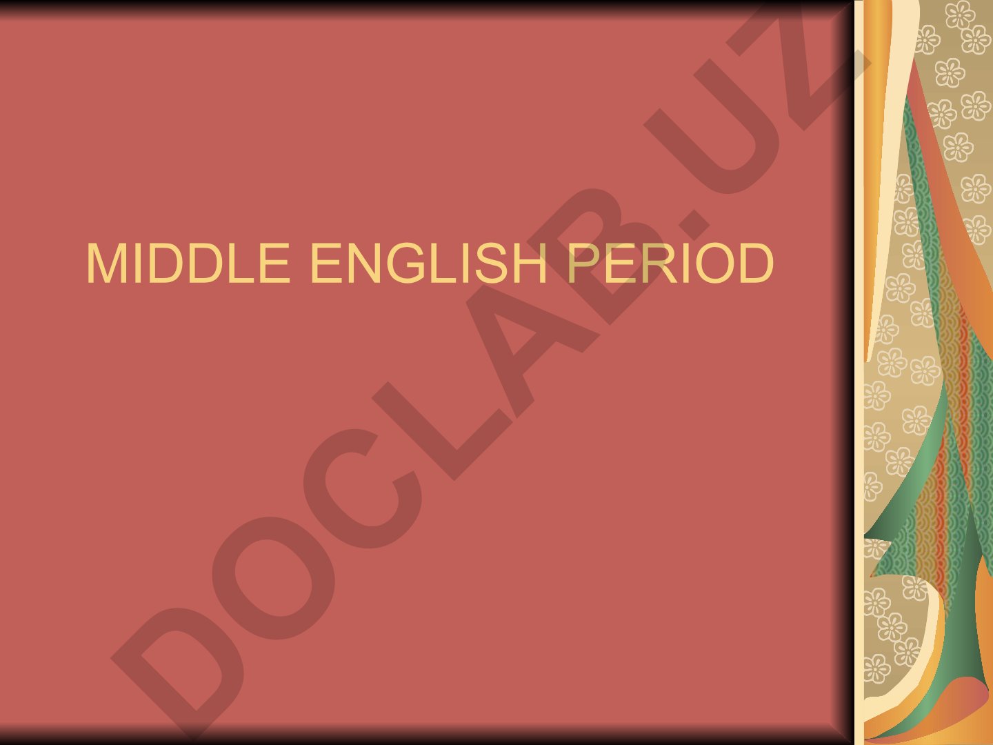 Norman Invasion and English Language Development