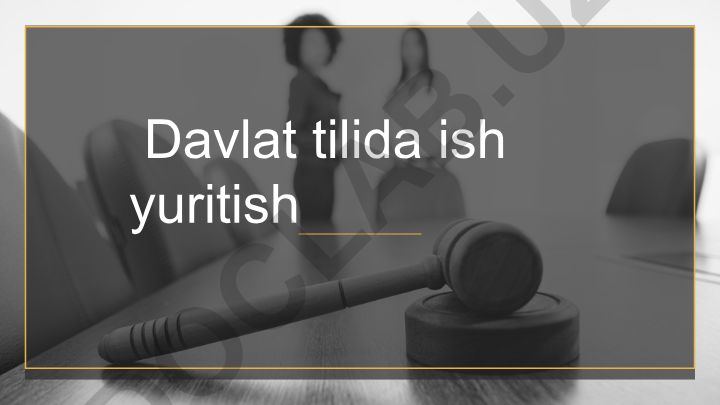 Fuqarolik protsessual hujjatlari va ularning til xususiyatlari