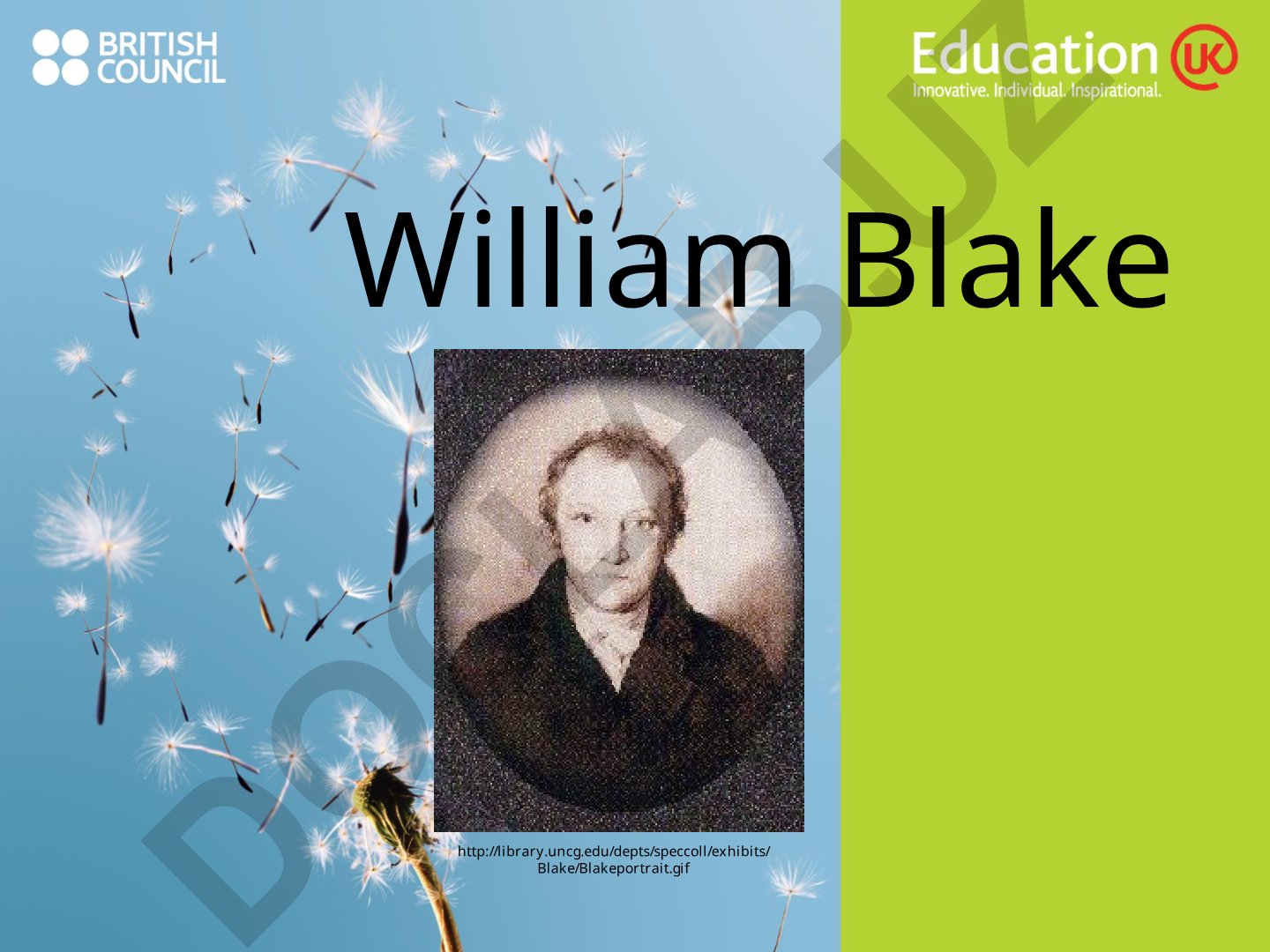 William Blake hayoti va san'ati