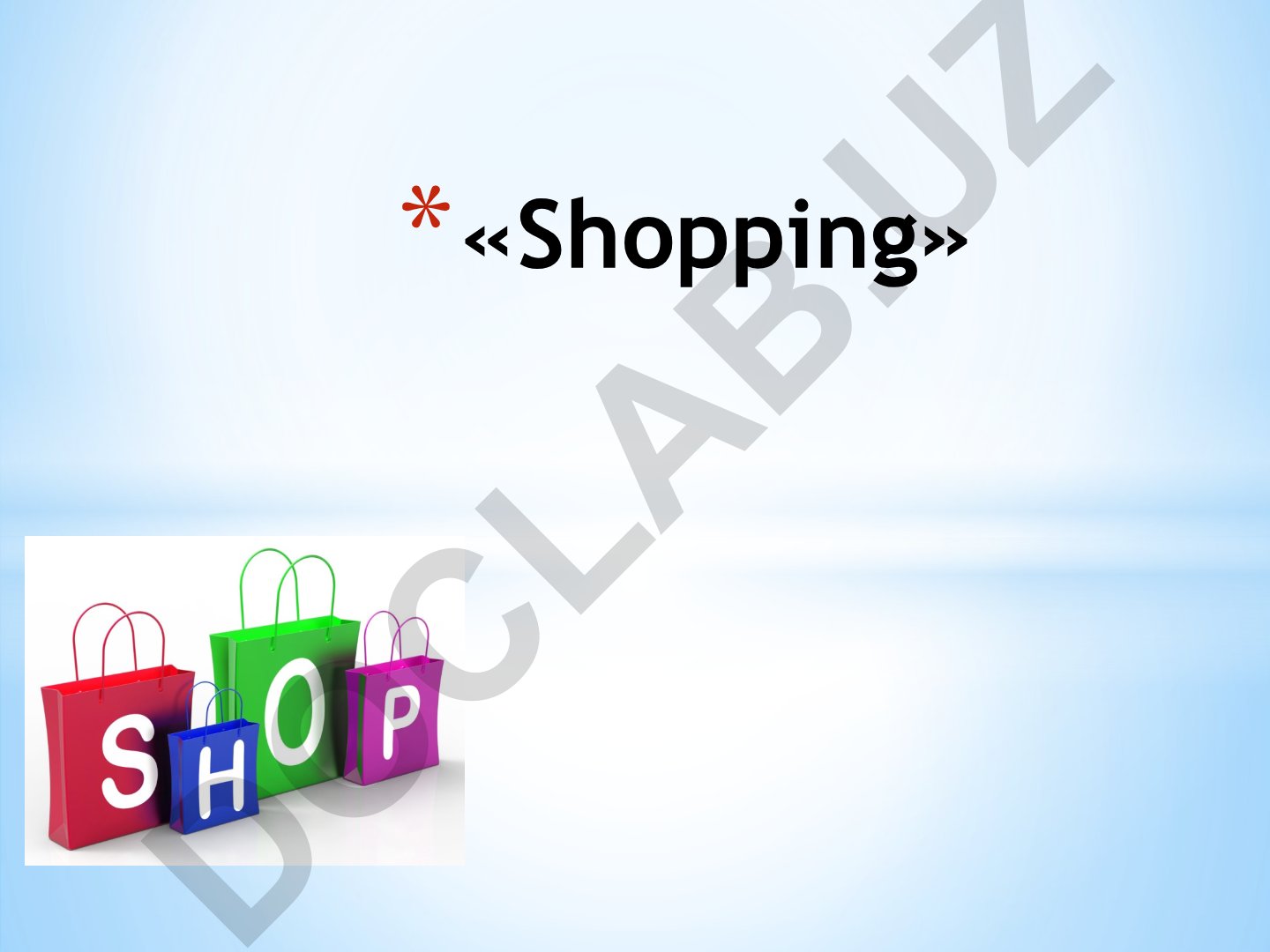 Shopping habits and modern retail experiences