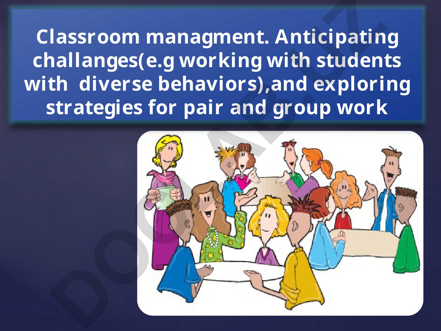 Communicative language teaching and classroom management strategies