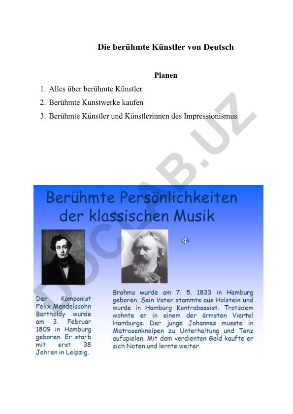 Berühmte Künstler und ihre Bedeutung in der Kunstgeschichte