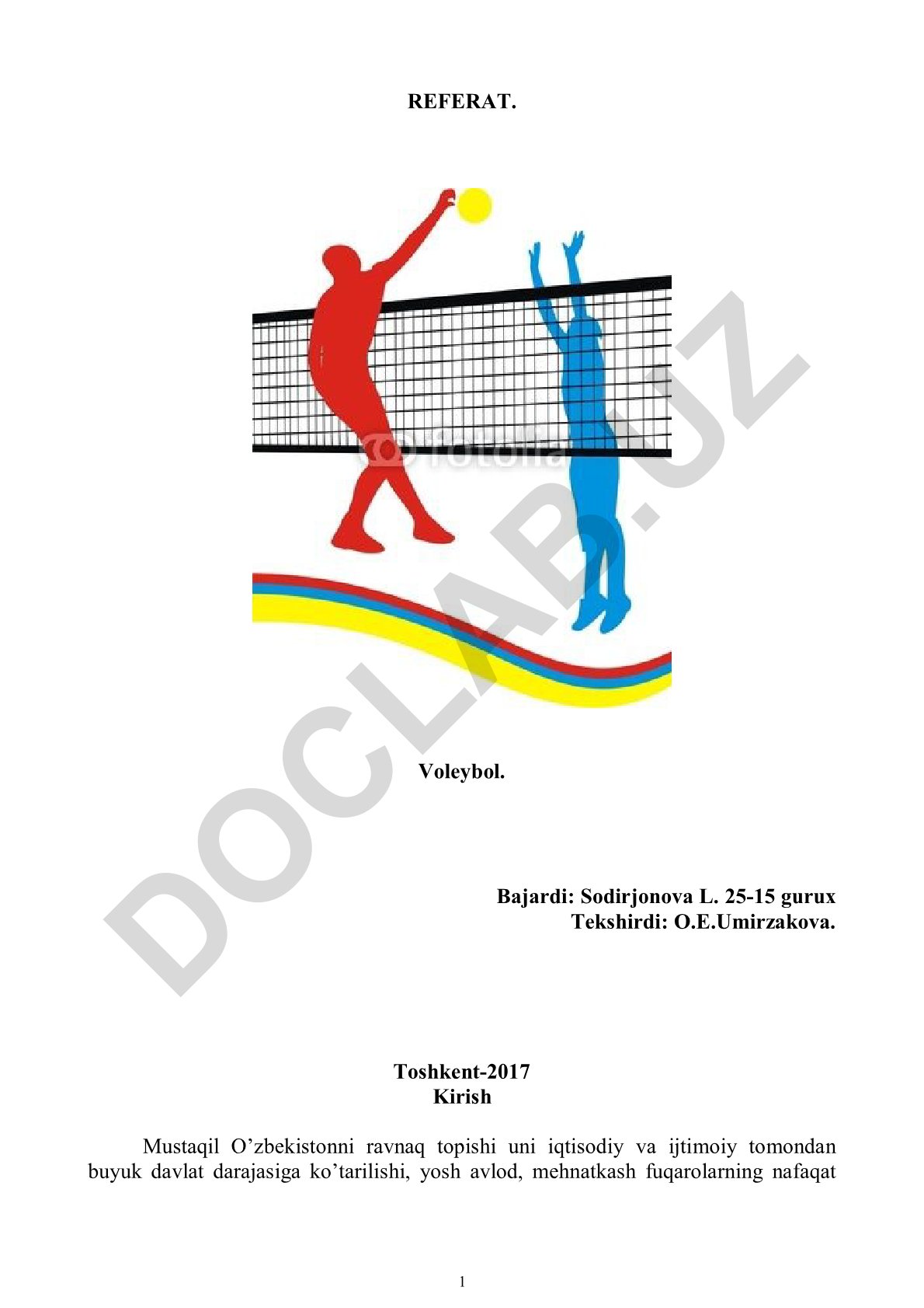 Voleybol