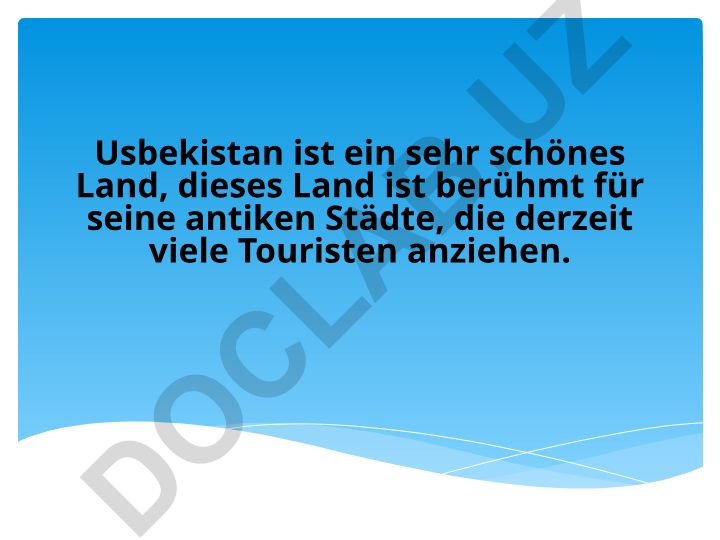 Usbekistons antike Städte Buchara und Samarkand